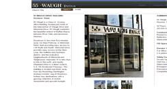 Desktop Screenshot of 55waugh.com